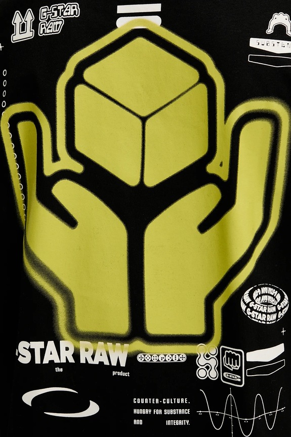 t-shirt bawełniany czarny D26046.C336