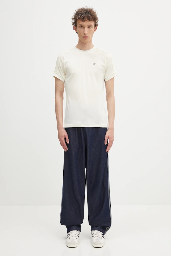 adidas Originals wool blend t-shirt Cali Tee JY3945 white