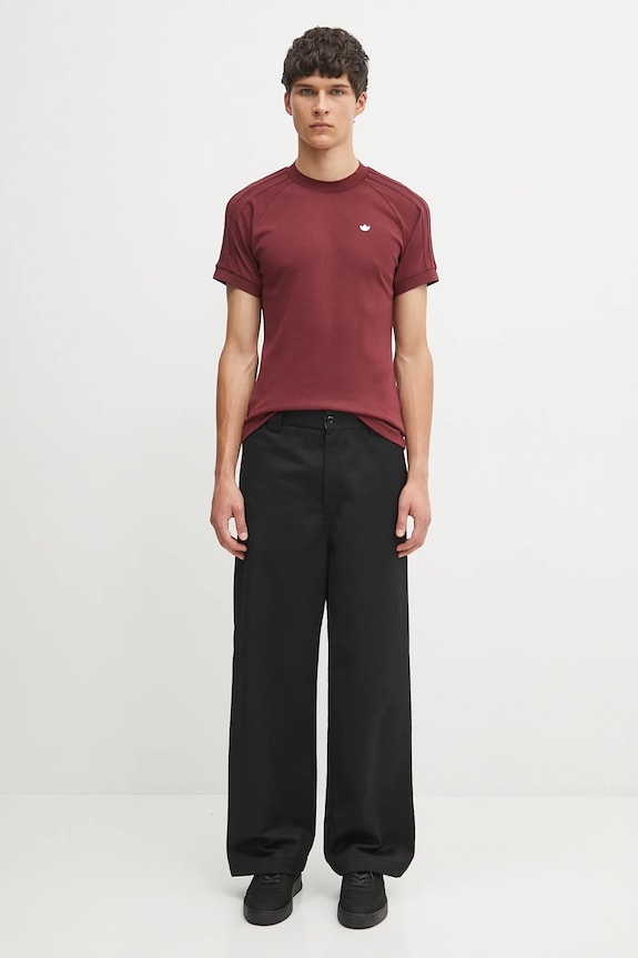 adidas Originals wool t-shirt Cali Tee JY3946 maroon