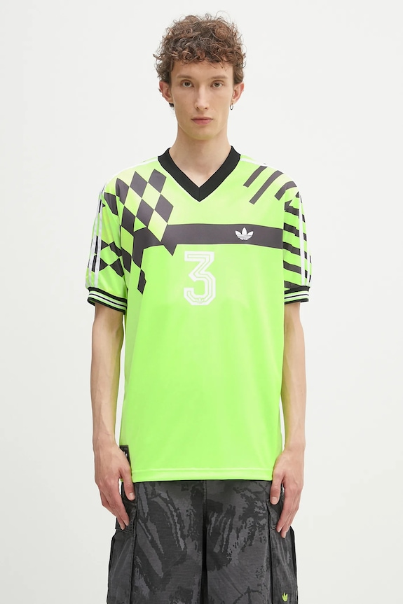 adidas Originals t-shirt Nuwave90Sjersey rilassato verde KD4853