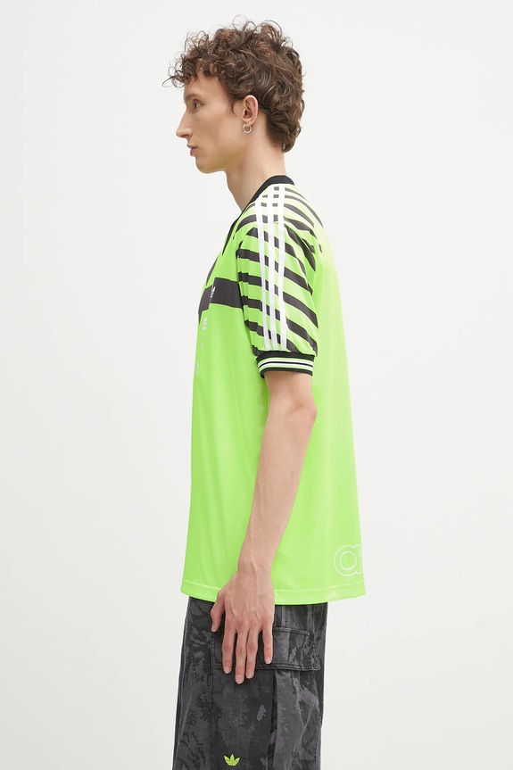 adidas Originals t-shirt Nuwave90Sjersey KD4853 verde AW25