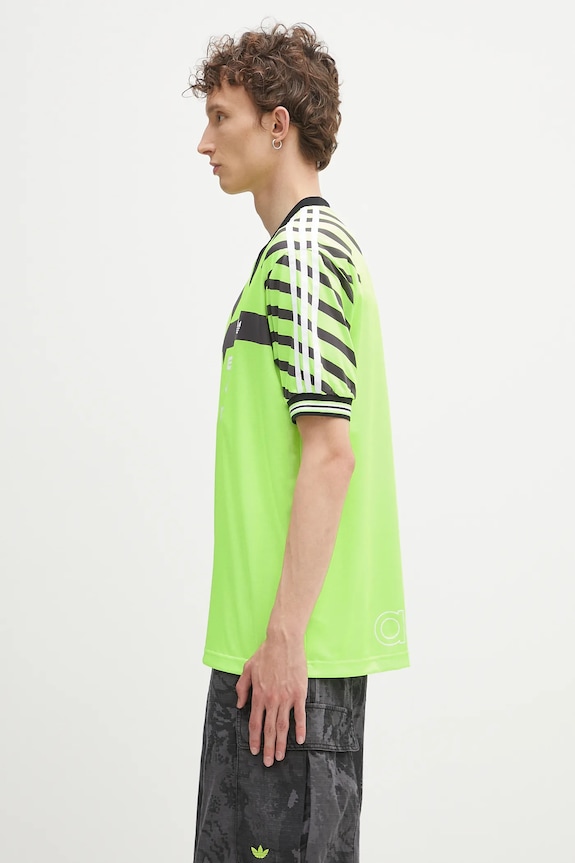 adidas Originals t-shirt Nuwave90Sjersey KD4853 verde AW25
