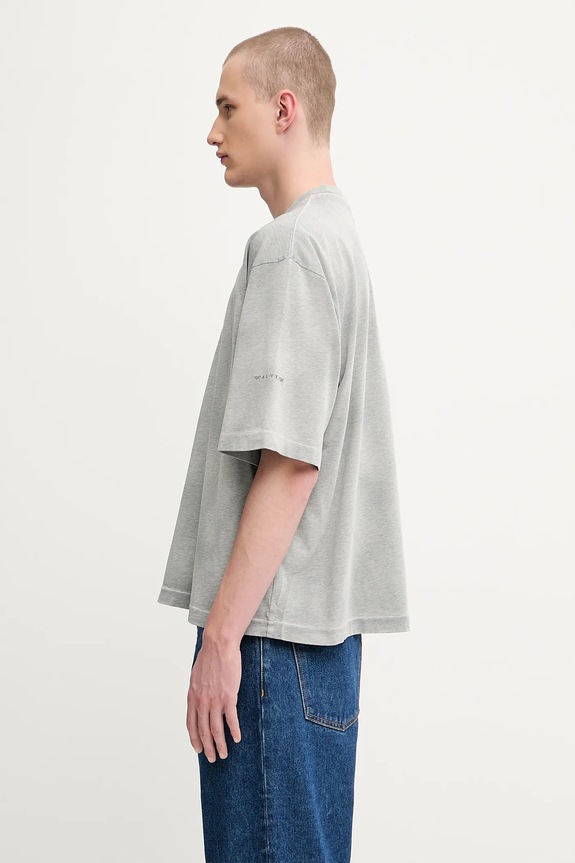 1017 ALYX 9SM cotton t-shirt Oversized garment dye AAMTS0477FA01 gray SS25
