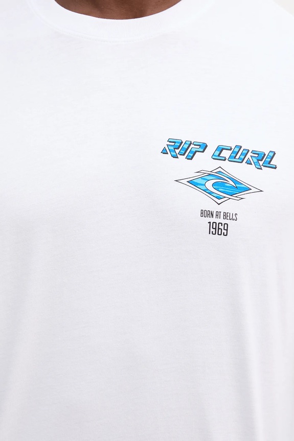 Хлопковая футболка Rip Curl 0CAMTE белый