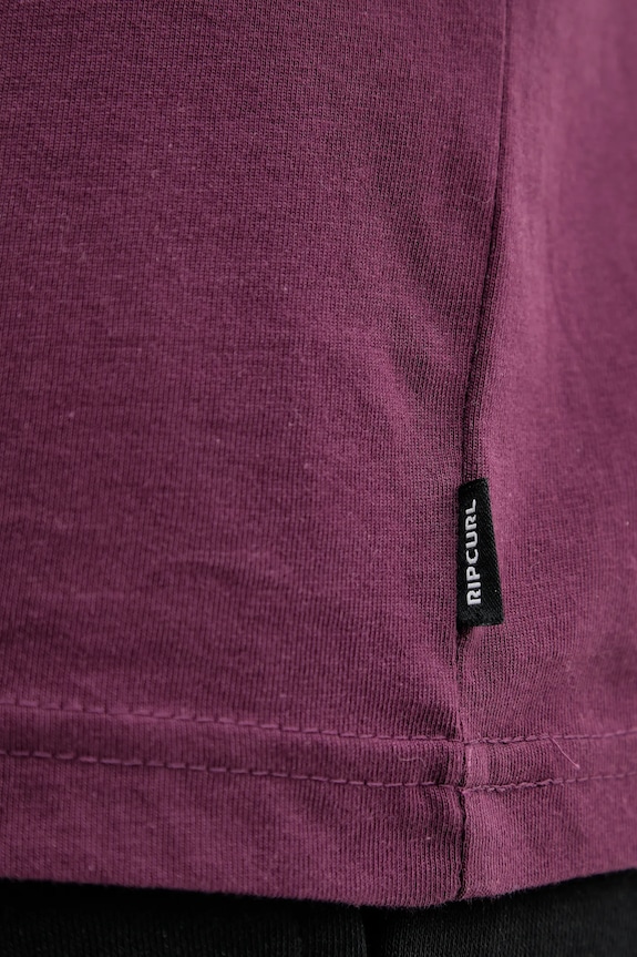 Pamučna majica Rip Curl 0CAMTE ljubičasta