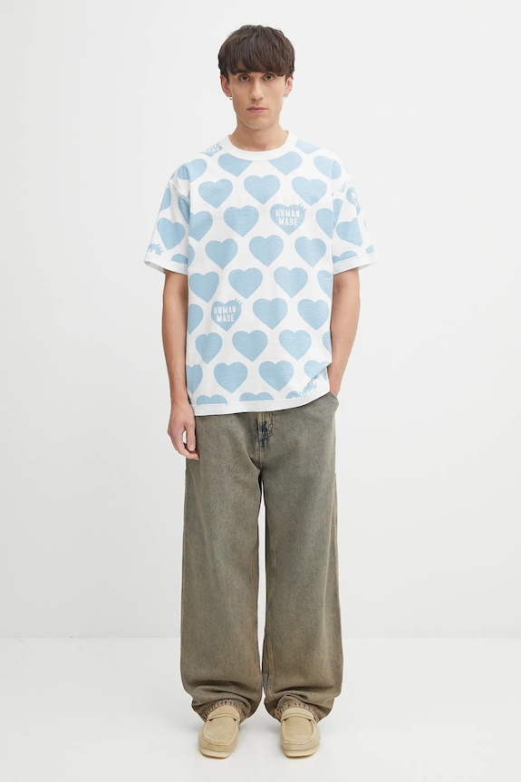 Human Made tricou reversibil din bumbac Knitted HM29CS034