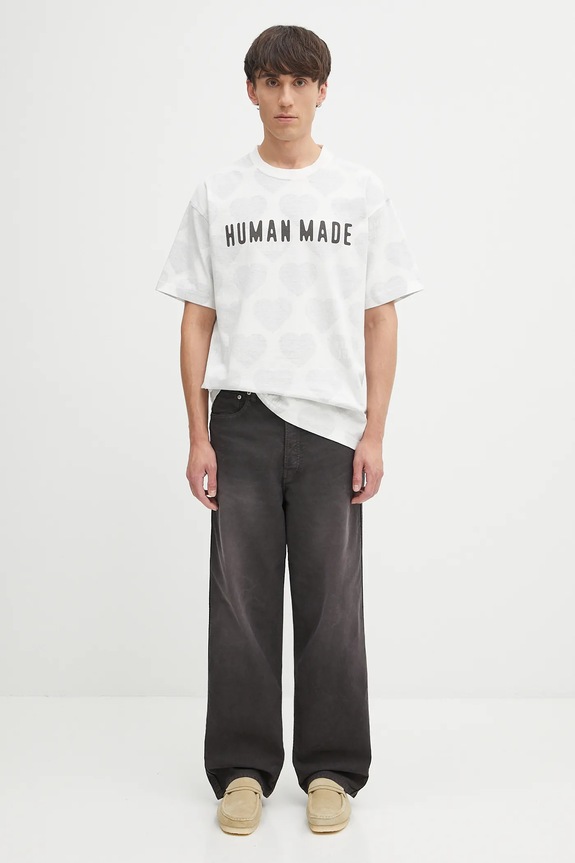 Oboustranné bavlněné tričko Human Made Knitted HM29CS034