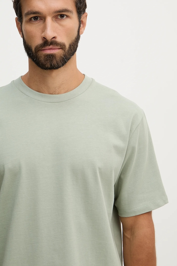 Lindbergh t-shirt in cotone verde 30.400120