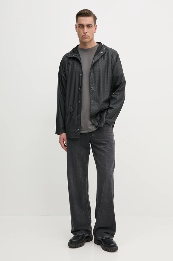 Μπλουζάκι Rains Sintra Fleece Tee γκρί 21800.13