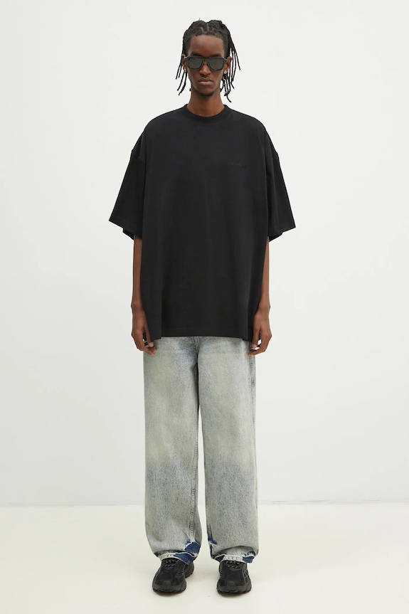 Bavlněné tričko VETEMENTS Merged Double Oversized UA66TR635B