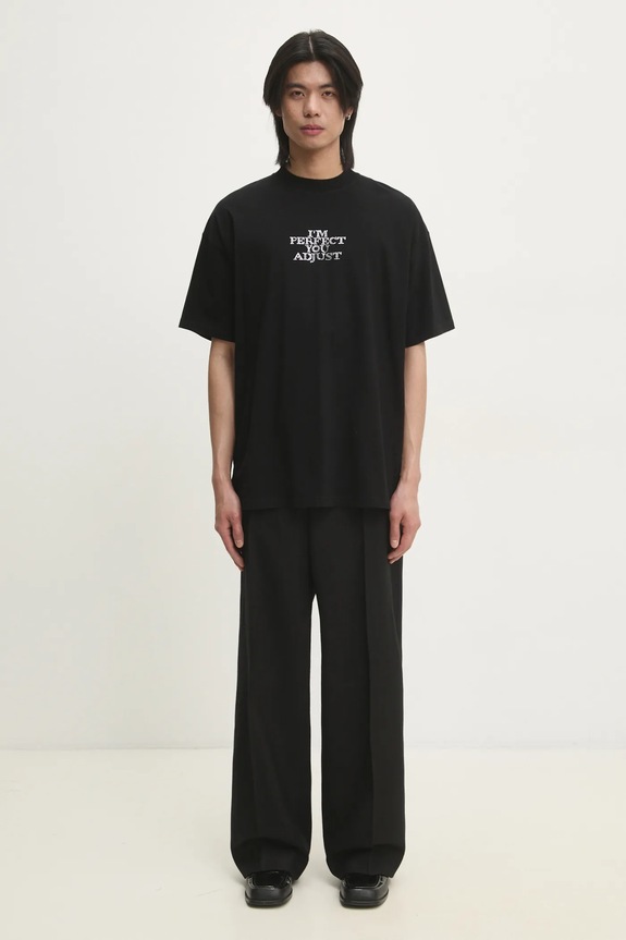 Bavlnené tričko VETEMENTS I'M Perfect You Adjust Regular UA66TR680B