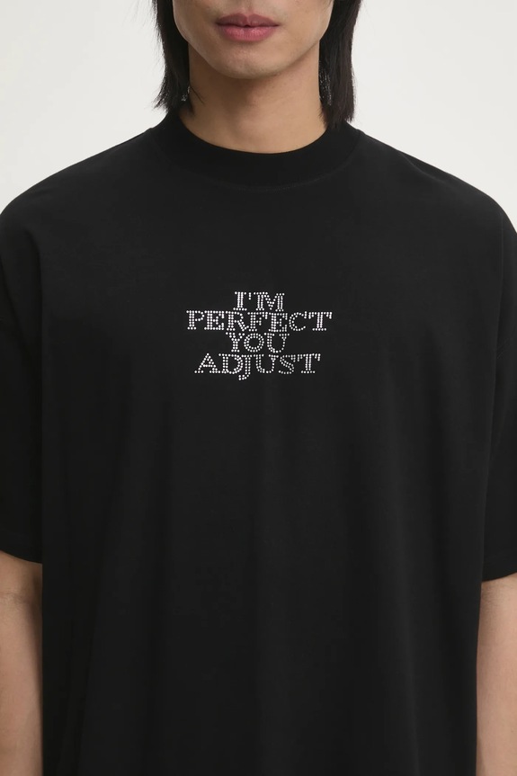 Bavlnené tričko VETEMENTS I'M Perfect You Adjust Regular UA66TR680B