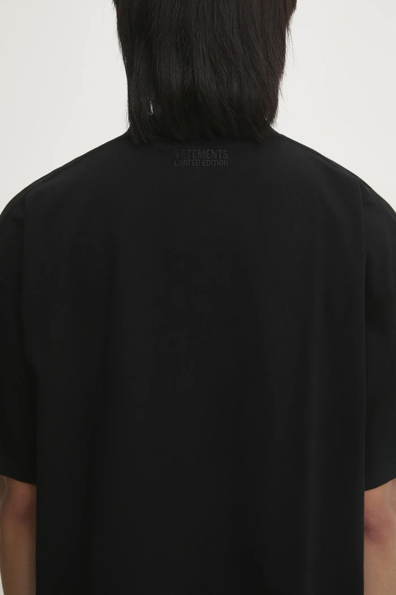Bavlnené tričko VETEMENTS I'M Perfect You Adjust Regular UA66TR680B