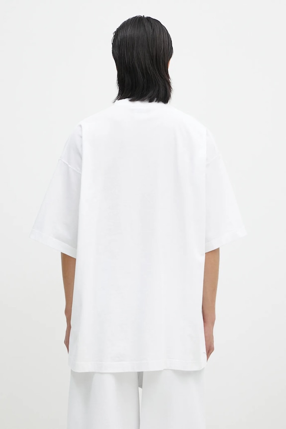 Дрехи Памучна тениска VETEMENTS All You Need Oversized UA66TR690W бял
