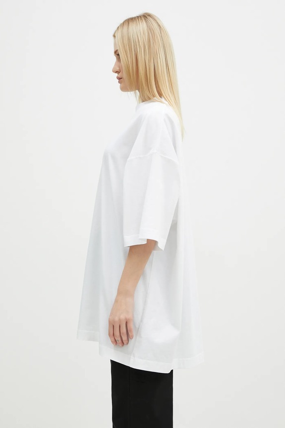 Памучна тениска VETEMENTS All You Need Oversized бял UA66TR690W