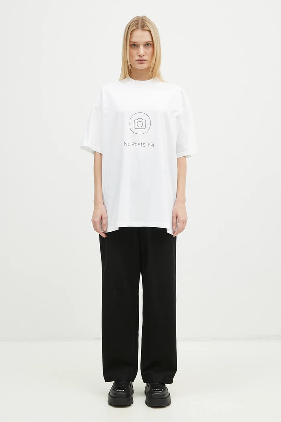 VETEMENTS cotton t-shirt No Posts Regular UA66TR730W