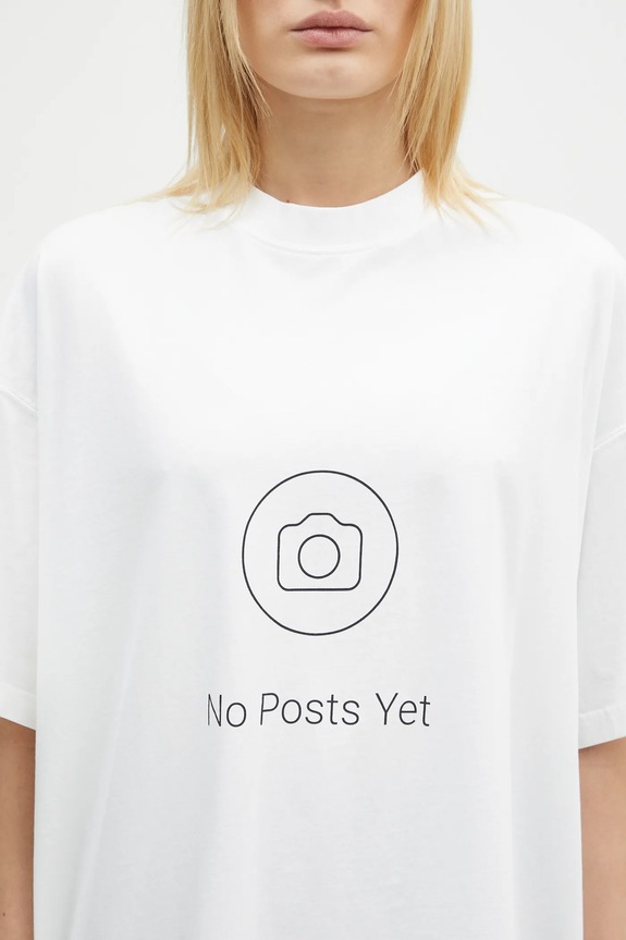 VETEMENTS cotton t-shirt No Posts Regular UA66TR730W