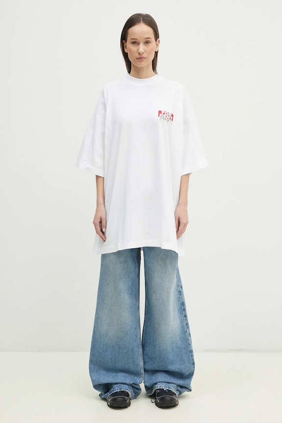VETEMENTS cotton t-shirt For Rent Oversized UA66TR745W