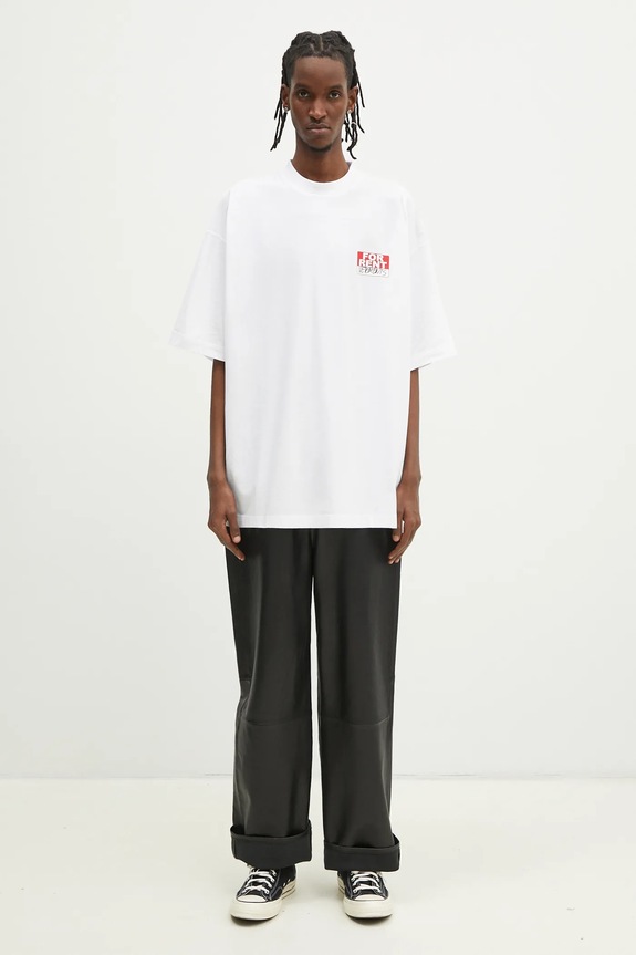 VETEMENTS cotton t-shirt For Rent Oversized UA66TR745W