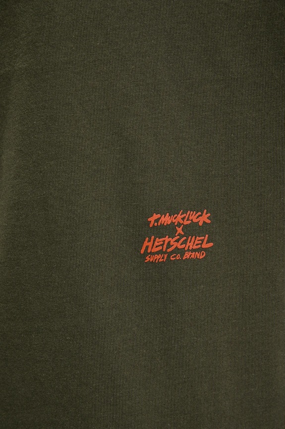 Βαμβακερό μπλουζάκι Herschel 50548.01572