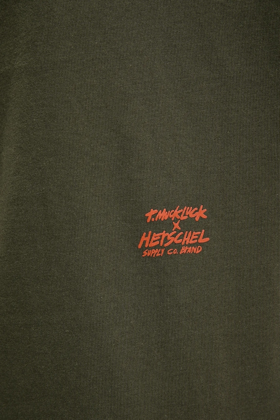 Βαμβακερό μπλουζάκι Herschel 50548.01572