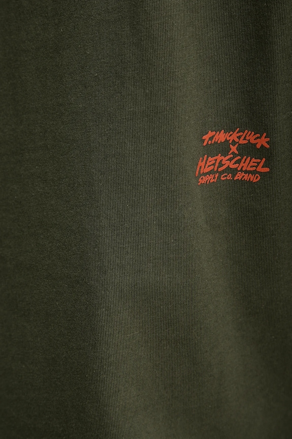 Βαμβακερό μπλουζάκι Herschel 50548.01572