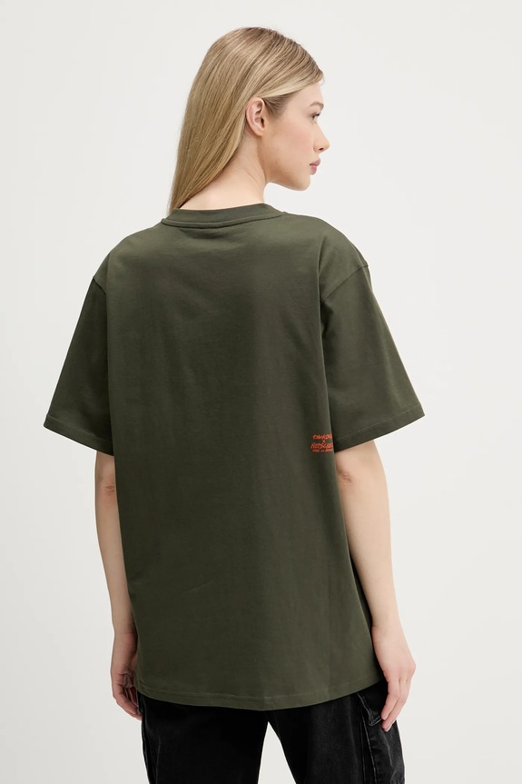 Βαμβακερό μπλουζάκι Herschel 50548.01572