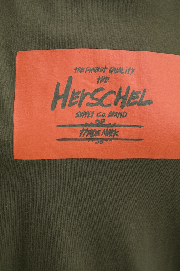 Βαμβακερό μπλουζάκι Herschel 50548.01572