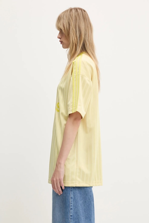 adidas Originals t-shirt Adicolor Poly T yellow JP1026