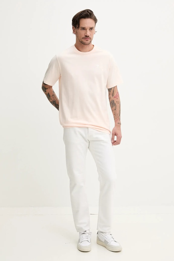 Converse tricou din bumbac 10023876.A47 bej SS25