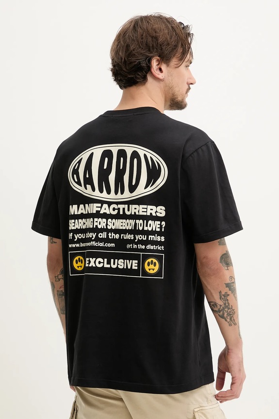 Barrow t-shirt bawełniany S5BWUATH066