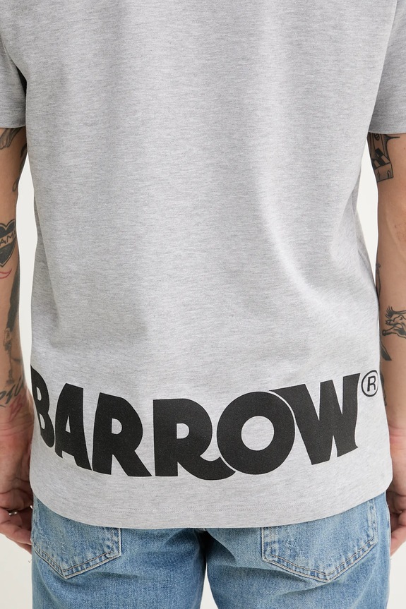 Βαμβακερό μπλουζάκι Barrow S5BWUATH087