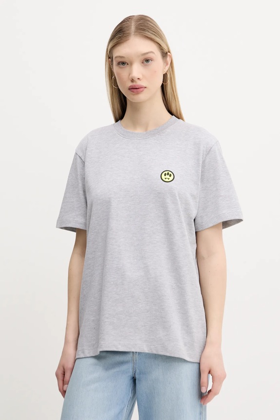 Βαμβακερό μπλουζάκι Barrow S5BWUATH087