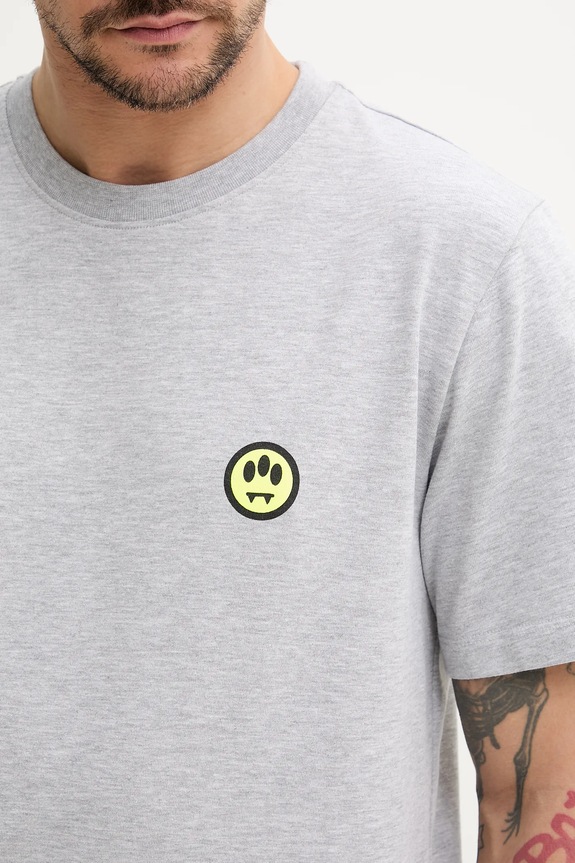 Βαμβακερό μπλουζάκι Barrow S5BWUATH087