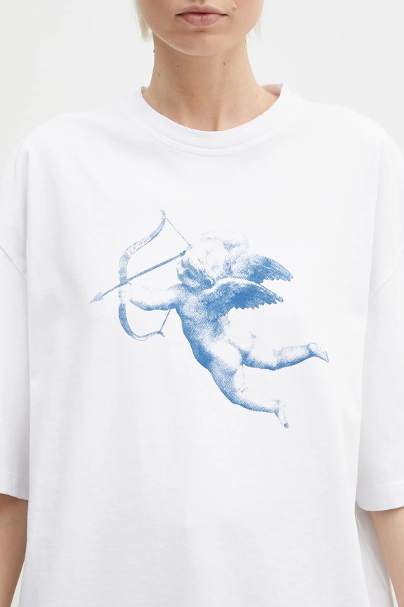 Pamučna majica Fiorucci Cupid Print Relaxed Fit U02SPTSH101CJ01WH08