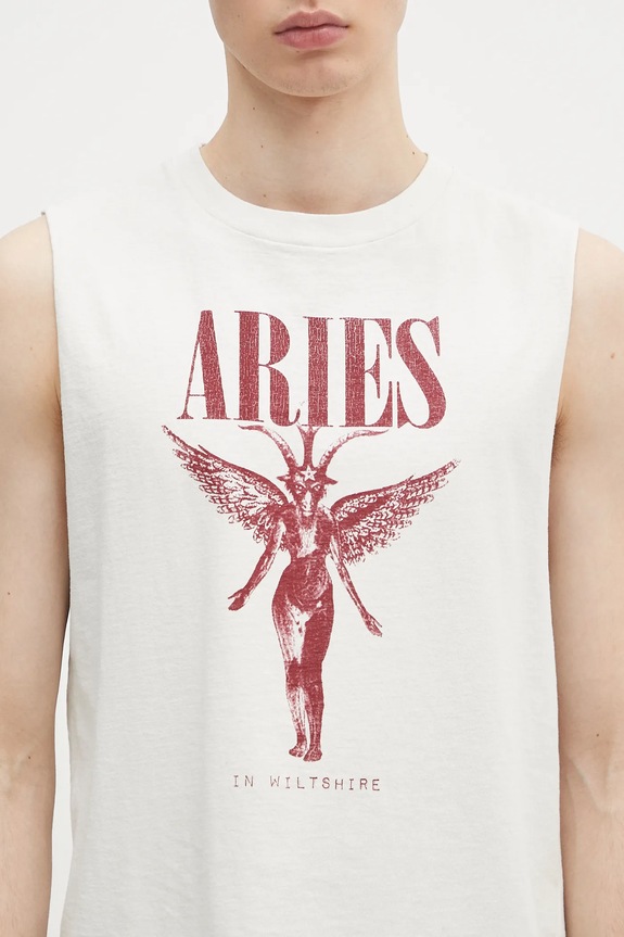 Aries tricou din bumbac Faded Nirvana Muscle Vest AR4002703