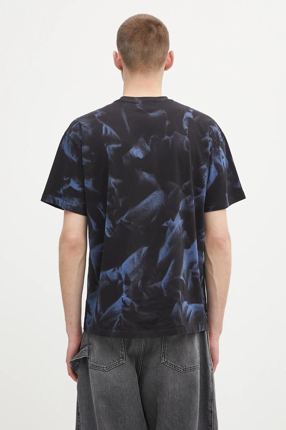 Aries tricou din bumbac Sprayed Trash Cherries SS Tee AR6001503 albastru