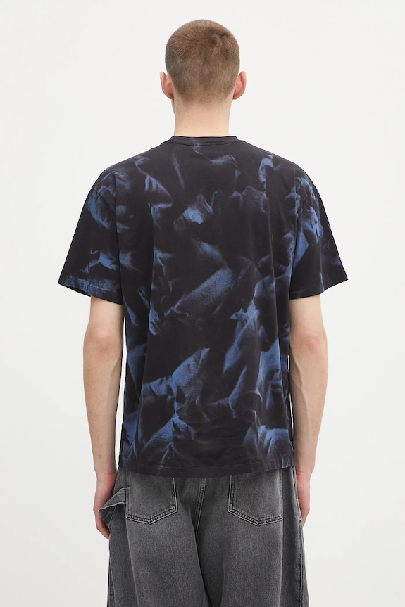 Aries tricou din bumbac Sprayed Trash Cherries SS Tee AR6001503 albastru