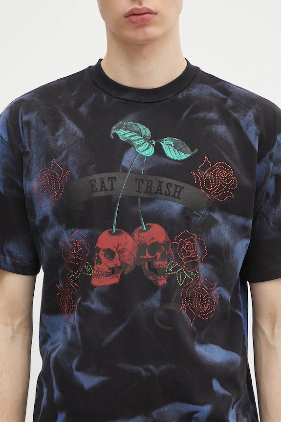 Aries tricou din bumbac Sprayed Trash Cherries SS Tee AR6001503