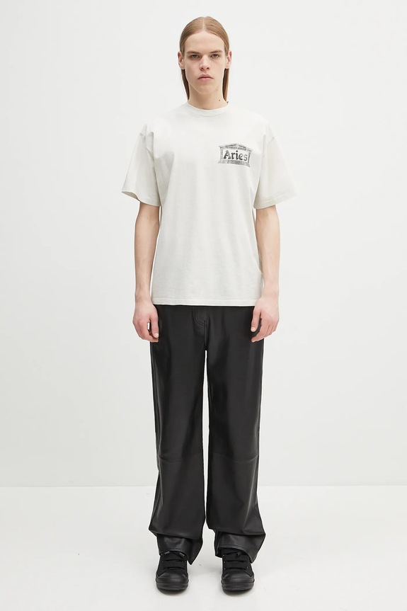Aries tricou din bumbac Aged Ancient Temple SS Tee AR6003103