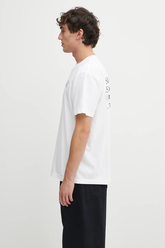 Îmbrăcăminte Sporty & Rich tricou din bumbac Invitational TO043621168WH01 alb