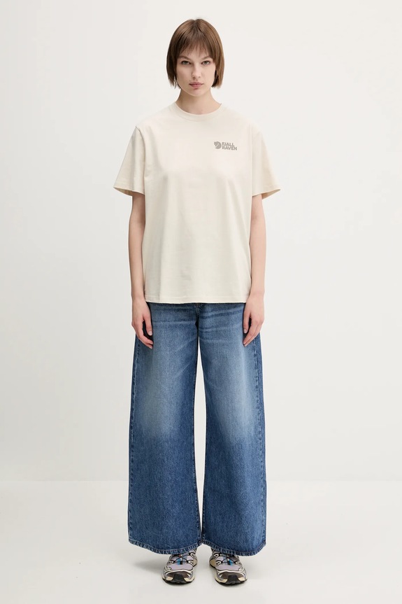 Хлопковая футболка Fjallraven Heavy Classic T-shirt F87105