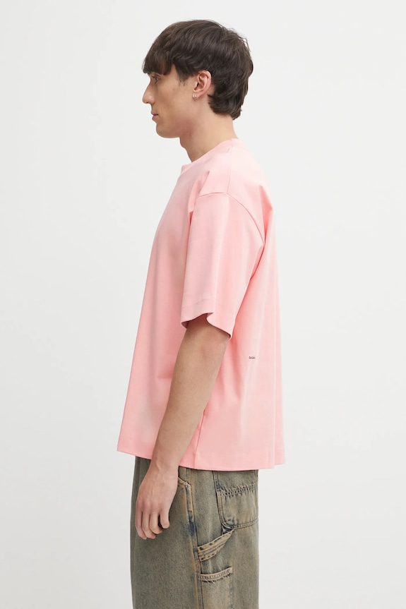 Oblečení Bavlněné tričko Pangaia DNA Oversized T-Shirt 10002572 růžová