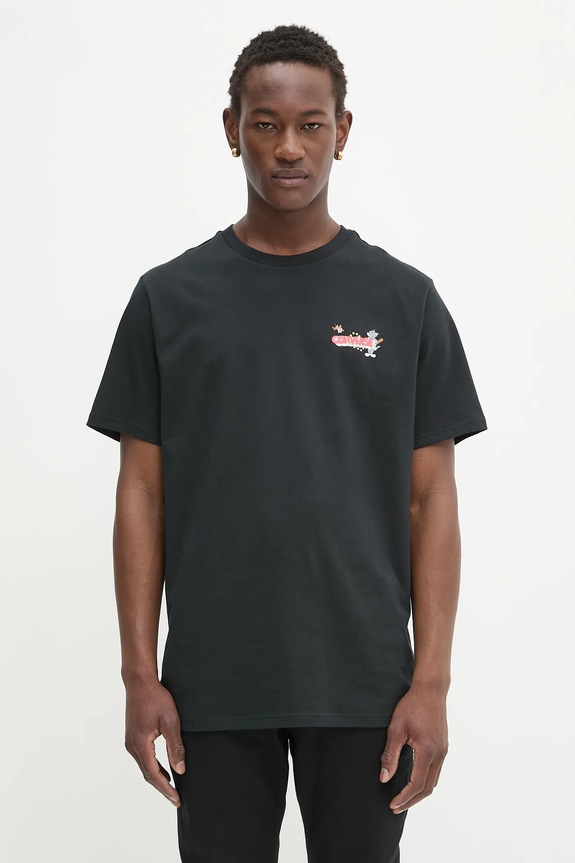 Converse t-shirt in cotone Converse x Tom & Jerry nero 10028755.A01