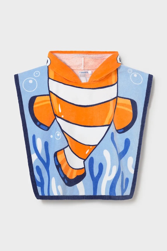 Mayoral gyerek kapucnis törölköző kék 10164.3G.Baby.PPY2