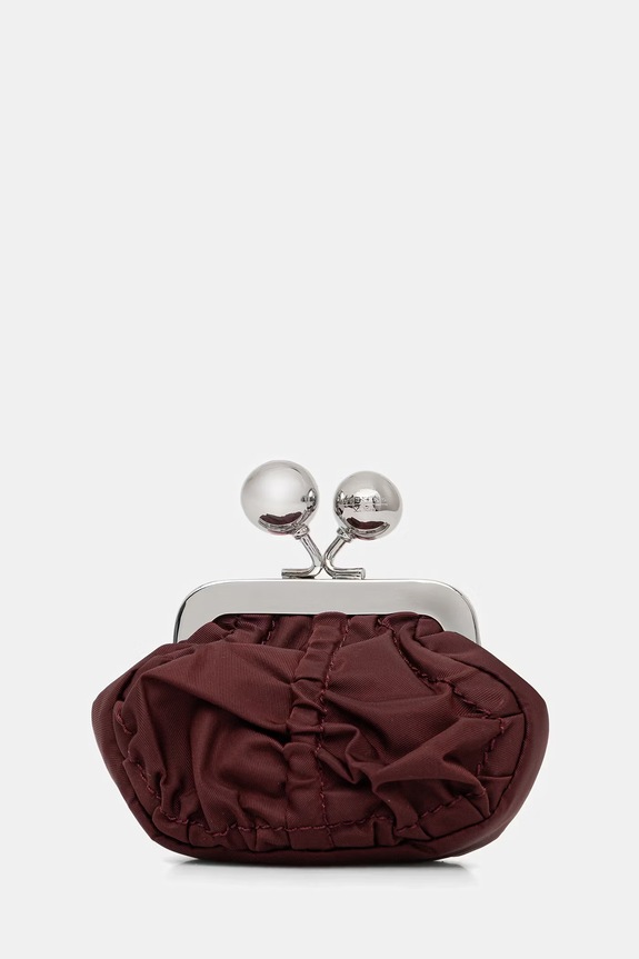 Weekend Max Mara borsetă ATONDO uni burgundia 2615721034600