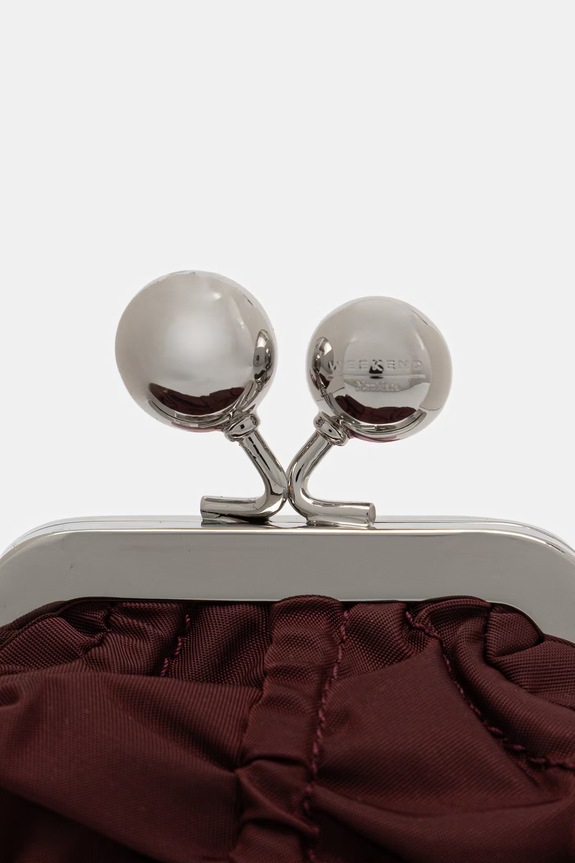 Weekend Max Mara borsetă ATONDO burgundia 2615721034600