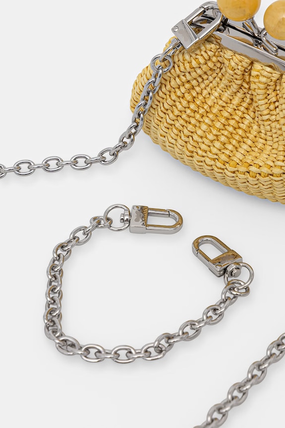 Weekend Max Mara geantă pentru femei AZORRO galben 2615721025600