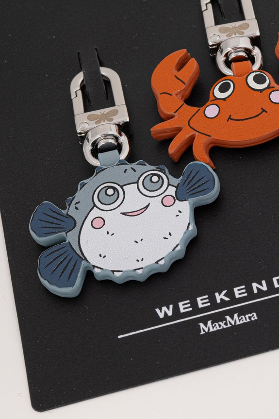 Weekend Max Mara brelok damski ASCATOLA 2-pack 2615721065600 pomarańczowy SS26