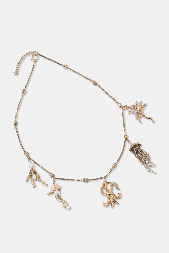 Weekend Max Mara ogrlica za žene metalna ABOERO zlatna 2615751075600